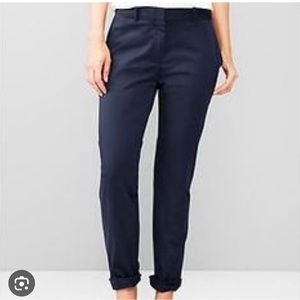 Gap Military Blue Vintage Rolled Khakis